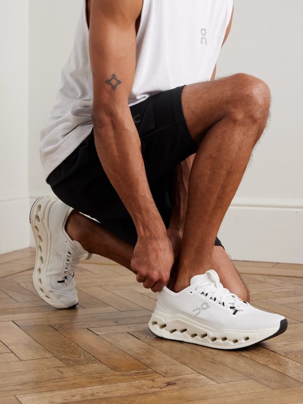 Cloudsurfer Max Rubber-Trimmed Mesh Sneakers - OU Cloudsurfer Max Rubber-Trimmed Mesh Sneakers - OU
