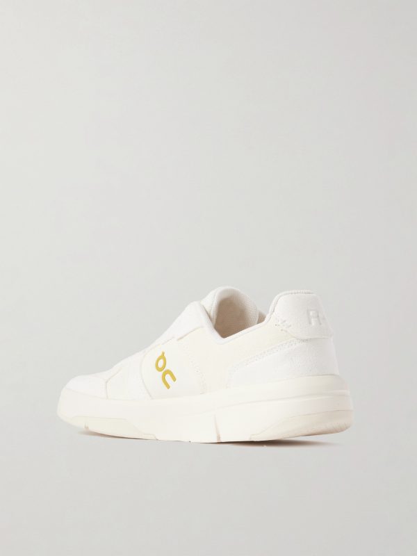 The ROGER Clubhouse Ace Tennis Sneakers - BK