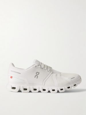 Cloud 6 Rubber-Trimmed Mesh Slip-On Sneakers