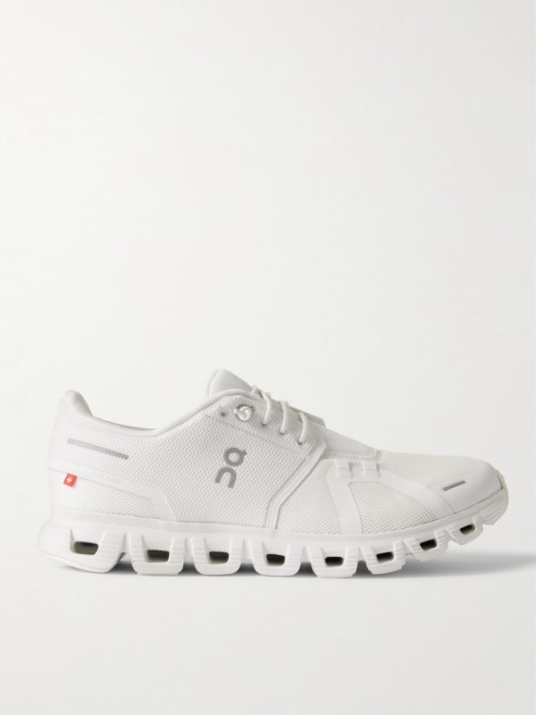 Cloud 6 Rubber-Trimmed Mesh Slip-On Sneakers Cloud 6 Rubber-Trimmed Mesh Slip-On Sneakers