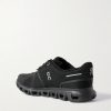 Cloud 6 Rubber-Trimmed Mesh Slip-On Sneakers - BK Cloud 6 Rubber-Trimmed Mesh Slip-On Sneakers - BK