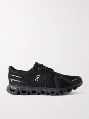 Cloud 6 Rubber-Trimmed Mesh Slip-On Sneakers