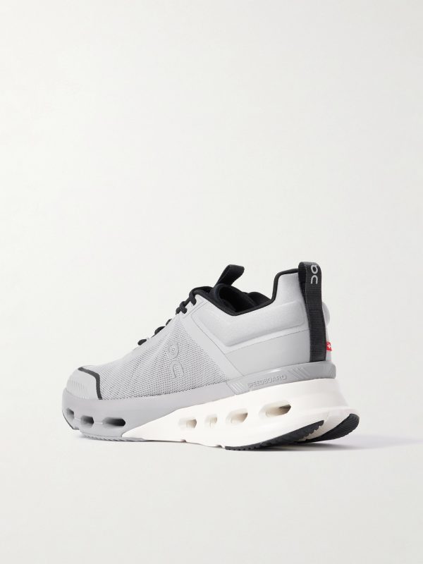Cloudnova X Rubber-Trimmed Mesh Training Sneakers - BK Cloudnova X Rubber-Trimmed Mesh Training Sneakers - BK