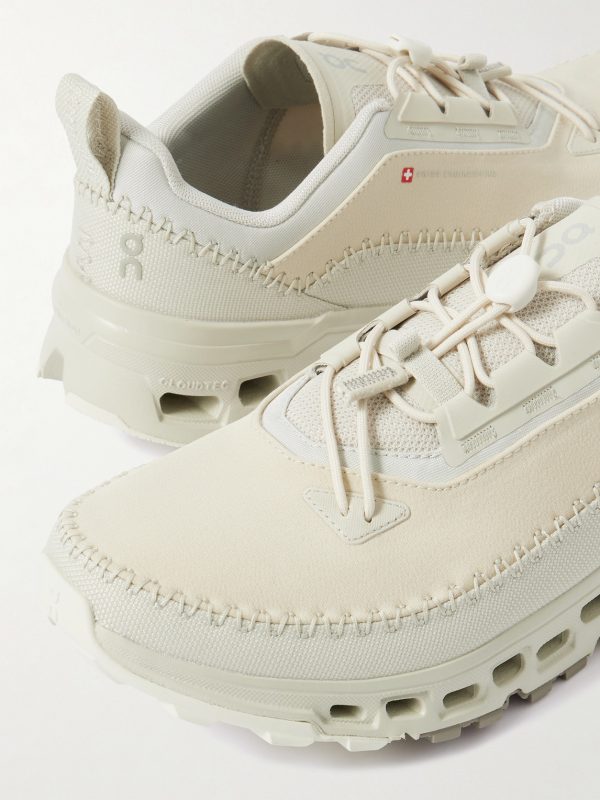 Cloudaway 2 Rubber-Trimmed Coated Recycled-Shell and Mesh Sneakers - CU
