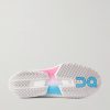 + Roger Federer THE ROGER Pro Fire Rubber-Trimmed Mesh Tennis Sneakers - E1