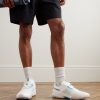 + Roger Federer THE ROGER Pro Fire Rubber-Trimmed Mesh Tennis Sneakers - OU