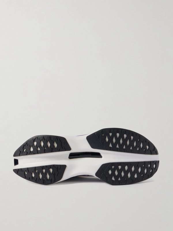 Cloudboom Max Rubber-Trimmed Recycled-Mesh Sneakers - E1