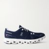 Cloud 6 Rubber-Trimmed Mesh Slip-On Sneakers Cloud 6 Rubber-Trimmed Mesh Slip-On Sneakers