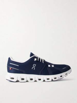Cloud 6 Rubber-Trimmed Mesh Slip-On Sneakers