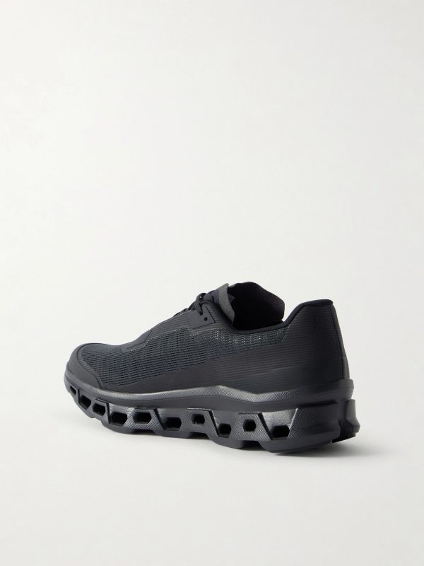 Cloudmonster Void Rubber-Trimmed Mesh Running Sneakers - BK Cloudmonster Void Rubber-Trimmed Mesh Running Sneakers - BK