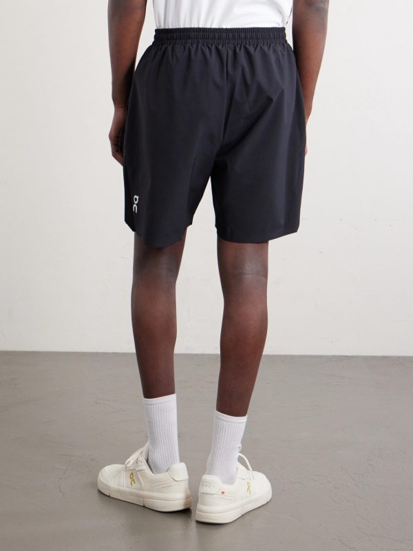 Court Straight-Leg Recycled-Shell Tennis Shorts - BK