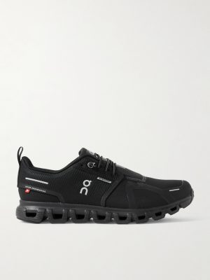 Cloud 6 WP Rubber-Trimmed Stretch-Knit Slip-On Sneakers