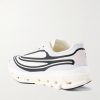 Cloudflow 5 AD Rubber-Trimmed Mesh Sneakers - BK Cloudflow 5 AD Rubber-Trimmed Mesh Sneakers - BK