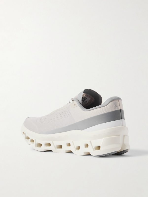 Cloudmonster Rubber-Trimmed Mesh Running Sneakers - BK Cloudmonster Rubber-Trimmed Mesh Running Sneakers - BK