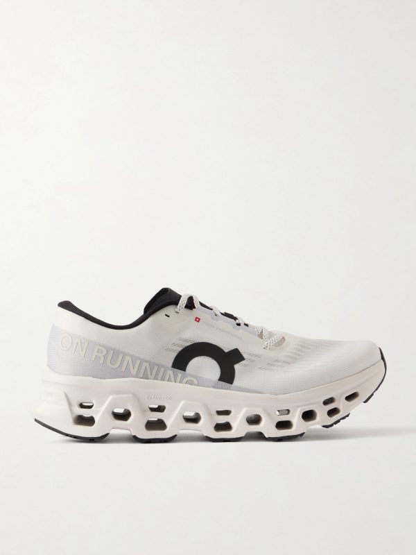 Cloudmonster 3 Rubber-Trimmed Stretch-Knit Sneakers
