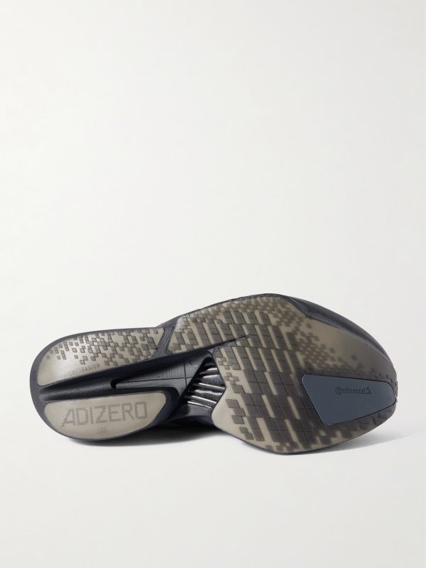Adizero Adios Pro 4 Rubber-Trimmed Ripstop Running Sneakers - E1