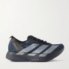 Adizero Adios Pro 4 Rubber-Trimmed Ripstop Running Sneakers