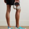 Adizero Adios Pro 4 Rubber-Trimmed Ripstop Running Sneakers - OU Adizero Adios Pro 4 Rubber-Trimmed Ripstop Running Sneakers - OU