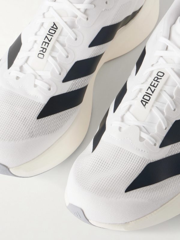 Adizero Evo SL Striped Mesh Running Sneakers - CU