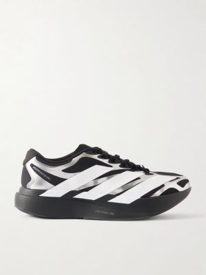 Adizero Evo SL Exo Striped Metallic Sneakers