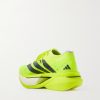 Adizero Prime X3 Striped Rubber-Trimmed STRUNG Running Sneakers - BK Adizero Prime X3 Striped Rubber-Trimmed STRUNG Running Sneakers - BK
