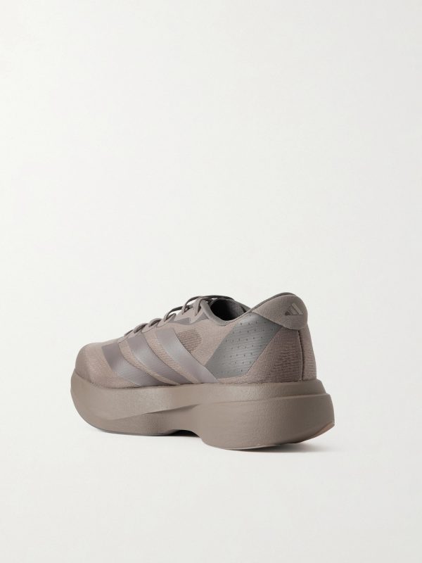 Adizero Evo SL Striped Mesh Running Sneakers - BK