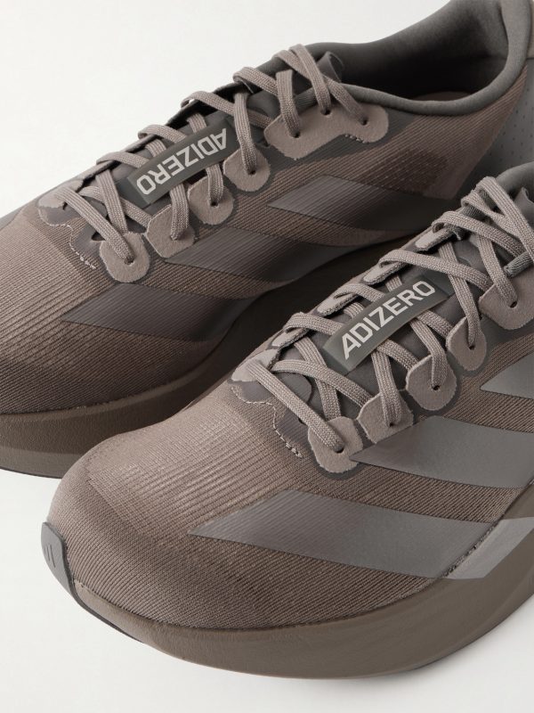 Adizero Evo SL Striped Mesh Running Sneakers - CU