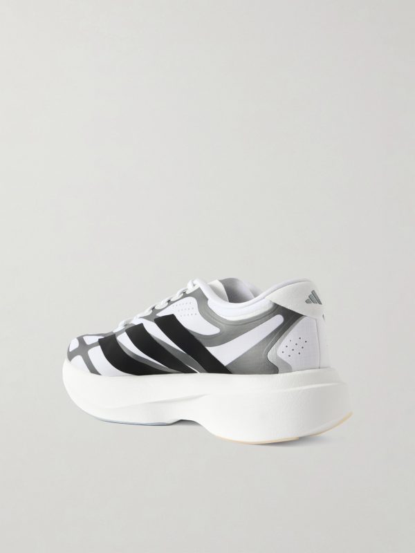 Adizero Evo SL Exo Striped Mesh Running Sneakers - BK Adizero Evo SL Exo Striped Mesh Running Sneakers - BK