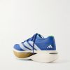 Adizero Prime X3 Striped Rubber-Trimmed STRUNG Running Sneakers - BK Adizero Prime X3 Striped Rubber-Trimmed STRUNG Running Sneakers - BK
