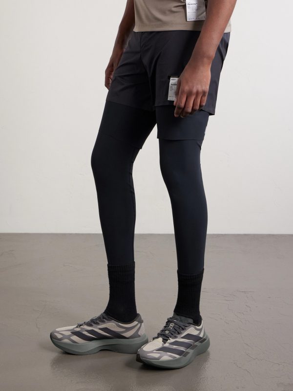 Adizero Evo SL Exo Striped Mesh Running Sneakers - OU Adizero Evo SL Exo Striped Mesh Running Sneakers - OU