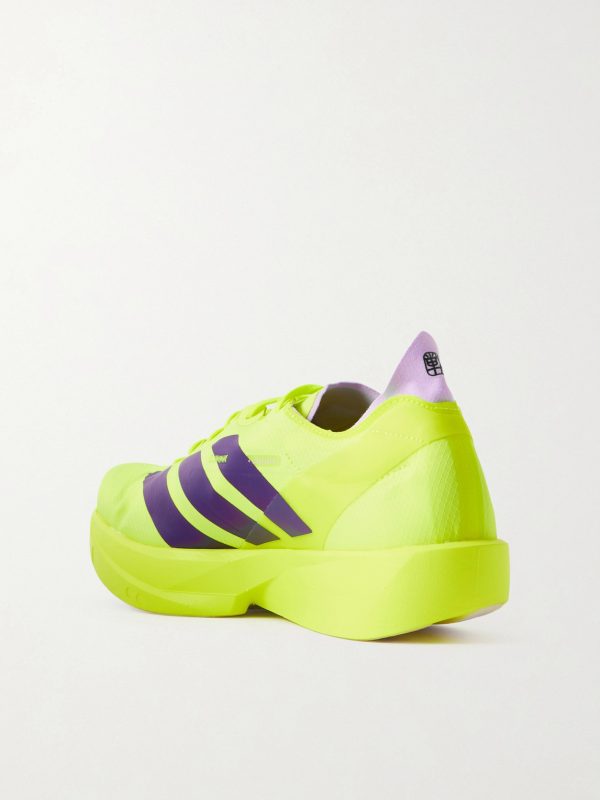 Adizero Takumi Sen 11 Rubber-Trimmed Ripstop Running Sneakers - BK Adizero Takumi Sen 11 Rubber-Trimmed Ripstop Running Sneakers - BK