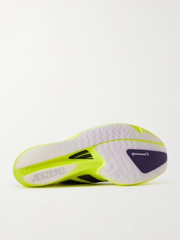 Adizero Takumi Sen 11 Rubber-Trimmed Ripstop Running Sneakers - E1 Adizero Takumi Sen 11 Rubber-Trimmed Ripstop Running Sneakers - E1