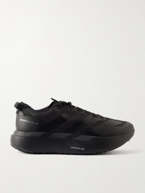 Adizero Evo SL ATR Striped Mesh Running Sneakers