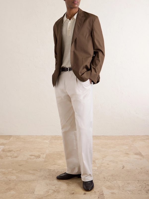 Cyril Unstructured Organic Cotton Blazer - OU Cyril Unstructured Organic Cotton Blazer - OU