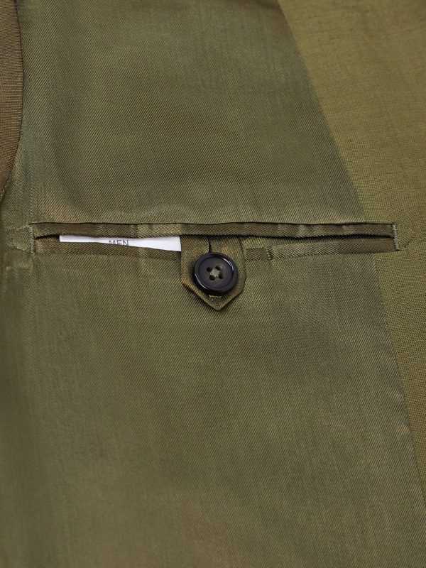 Michel Lyocell, Linen and Cotton-Blend Jacket - E2 Michel Lyocell, Linen and Cotton-Blend Jacket - E2