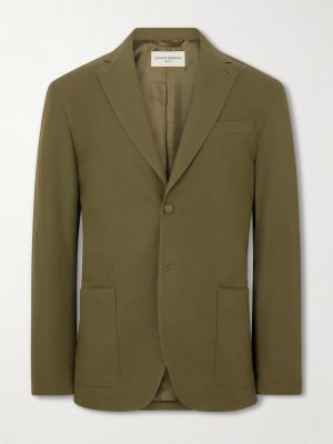 Michel Lyocell, Linen and Cotton-Blend Jacket Michel Lyocell, Linen and Cotton-Blend Jacket