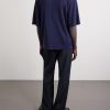 Pele Jacquard-Knit Lyocell and Wool-Blend Polo Shirt - BK