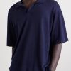 Pele Jacquard-Knit Lyocell and Wool-Blend Polo Shirt - FR