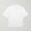 Pele Lyocell and Wool-Blend Polo Shirt Pele Lyocell and Wool-Blend Polo Shirt