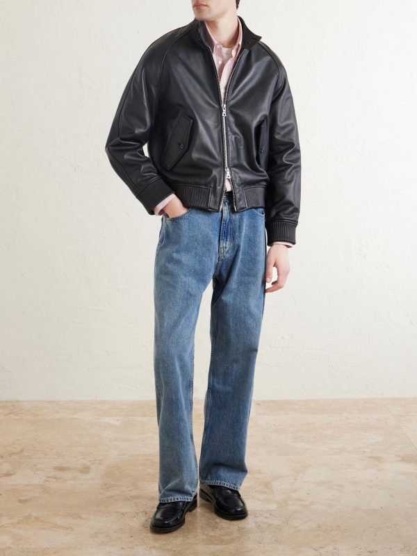Camron Leather Jacket - OU Camron Leather Jacket - OU