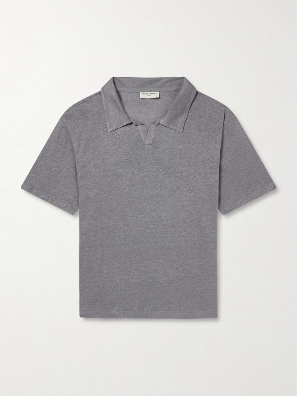 Simon Linen Polo Shirt