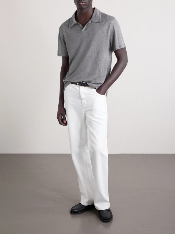 Simon Linen Polo Shirt - OU