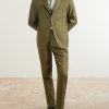 Drew Tapered Pleated Lyocell, Linen and Cotton-Blend Trousers - E2 Drew Tapered Pleated Lyocell, Linen and Cotton-Blend Trousers - E2