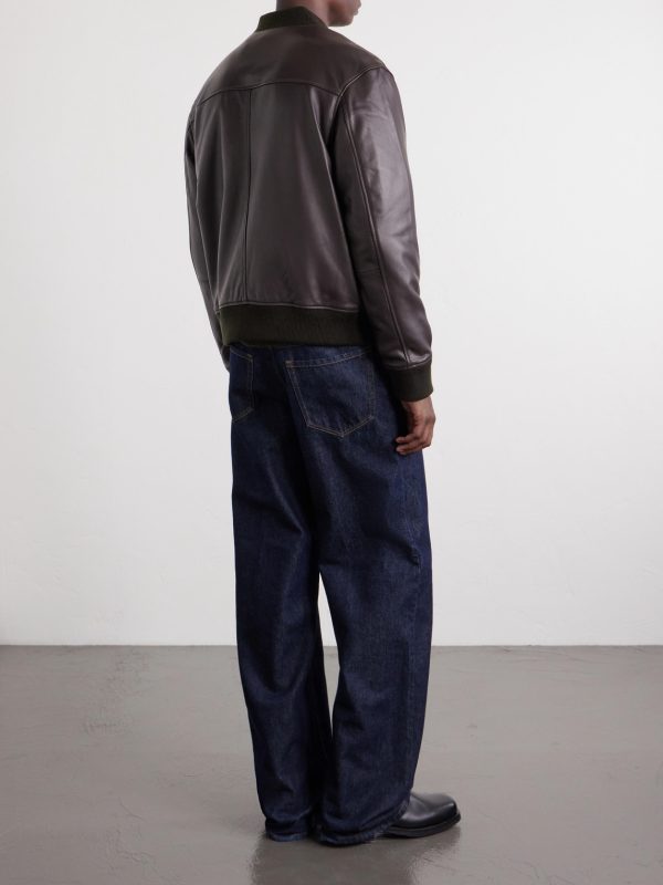 Maony Leather Jacket - BK