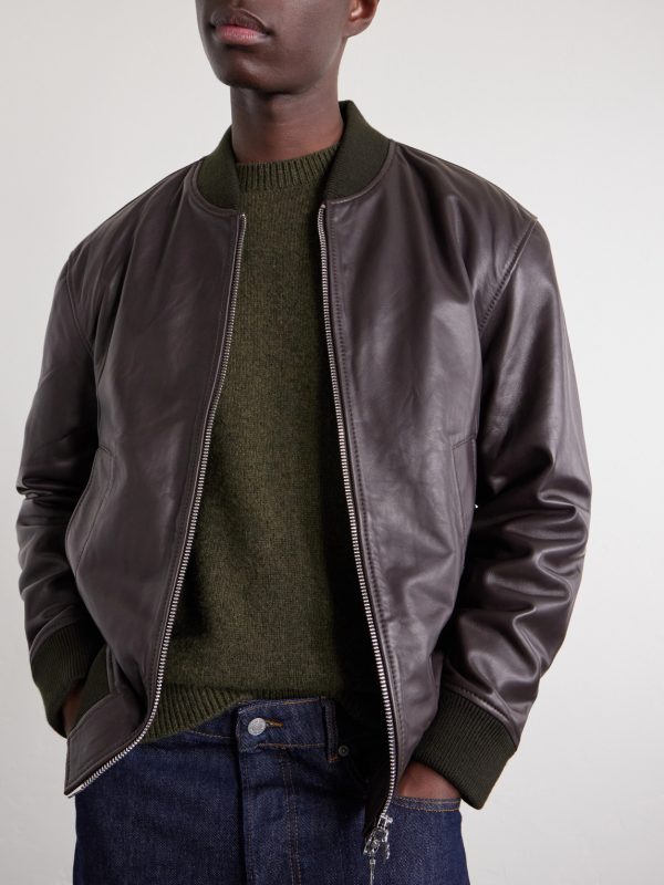 Maony Leather Jacket - CU