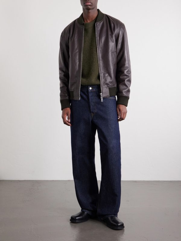 Maony Leather Jacket - OU
