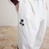 + Willy Chavarria Straight-Leg Logo-Embroidered Recycled Shell Sweatpants - CU + Willy Chavarria Straight-Leg Logo-Embroidered Recycled Shell Sweatpants - CU
