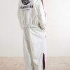 + Willy Chavarria Logo-Embroidered Striped Recycled Shell Track Jacket - BK