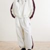 + Willy Chavarria Logo-Embroidered Striped Recycled Shell Track Jacket - OU
