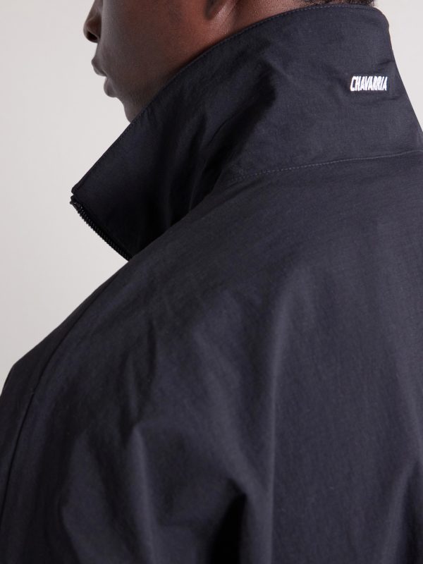 + Willy Chavarria Logo-Embroidered Ripstop Cargo Jacket - E1 + Willy Chavarria Logo-Embroidered Ripstop Cargo Jacket - E1